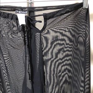 Swim suit cover up pants.